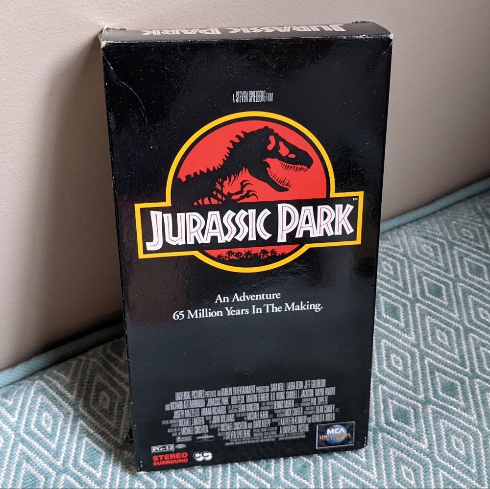 Jurassic Park VHS Tape